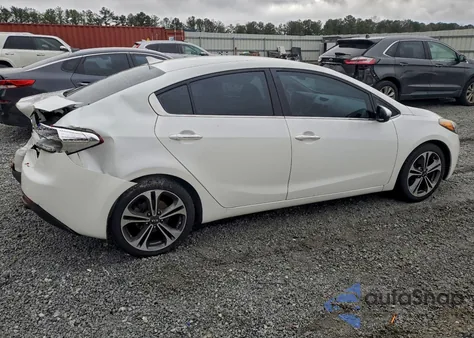 2016 Kia Forte Ex из США, поврежденный, VIN KNAFX4A80G5545238